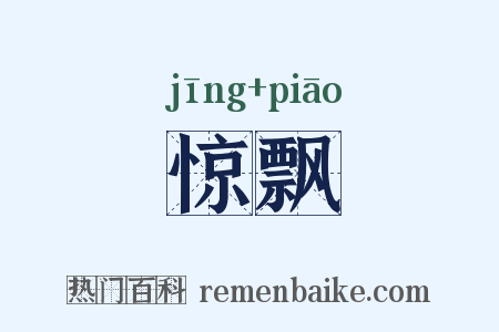 惊飘是什么意思的图片